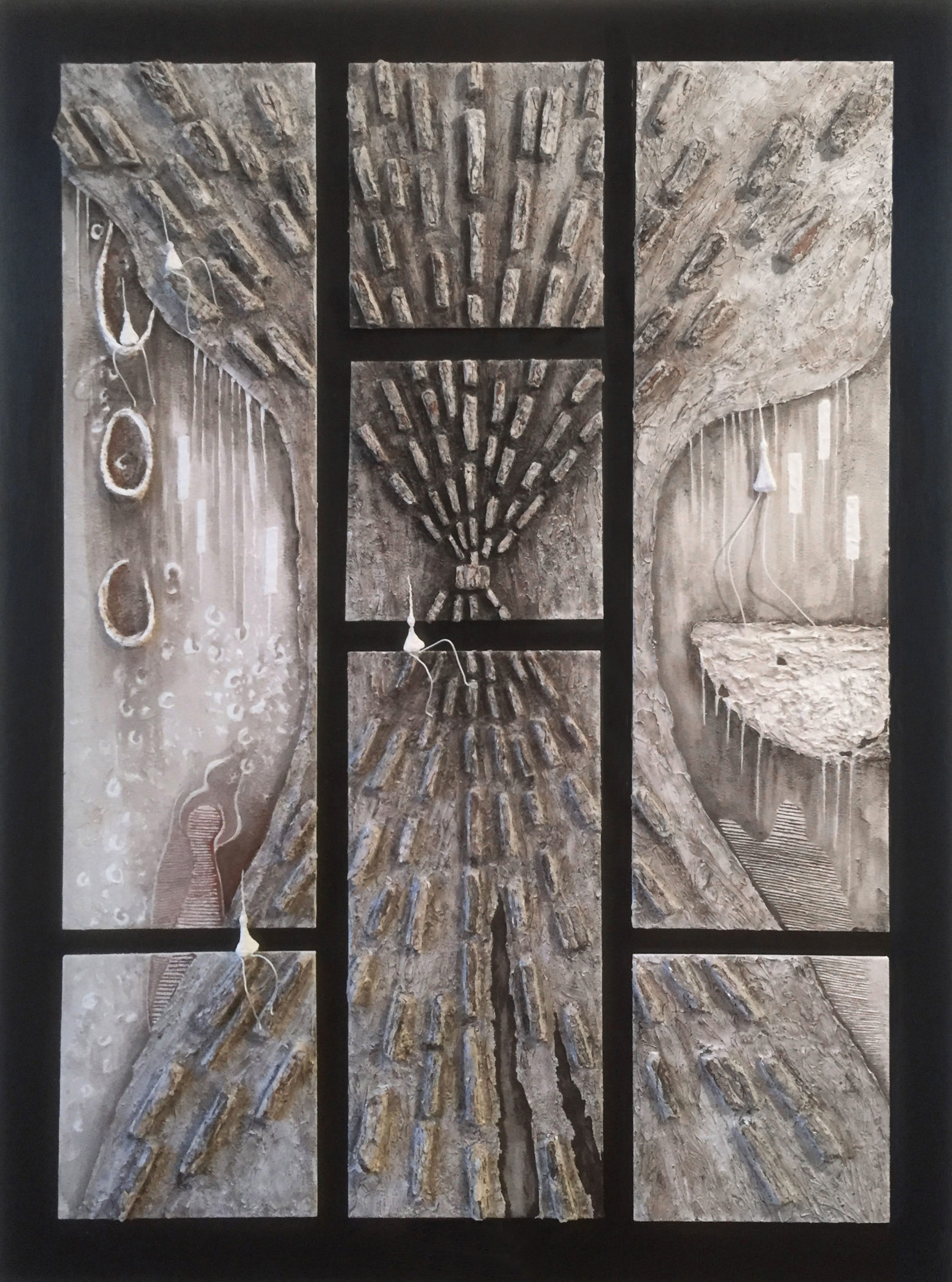 œuvre d'art, Acrylique sur toile, art abstrait, mix média