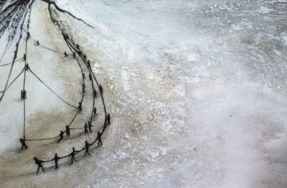 Territoire - Acrylique sur toile - Format 80x60