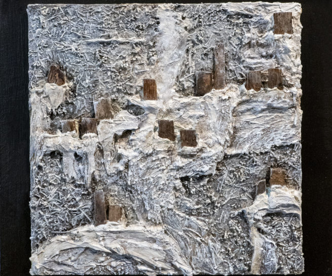 œuvre d'art, Acrylique sur toile, art abstrait, mix média