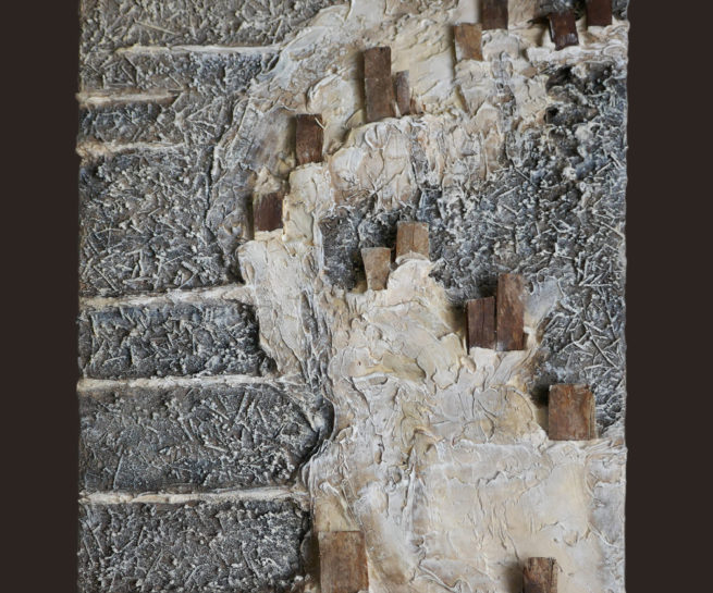 œuvre d'art, Acrylique sur toile, art abstrait, mix média