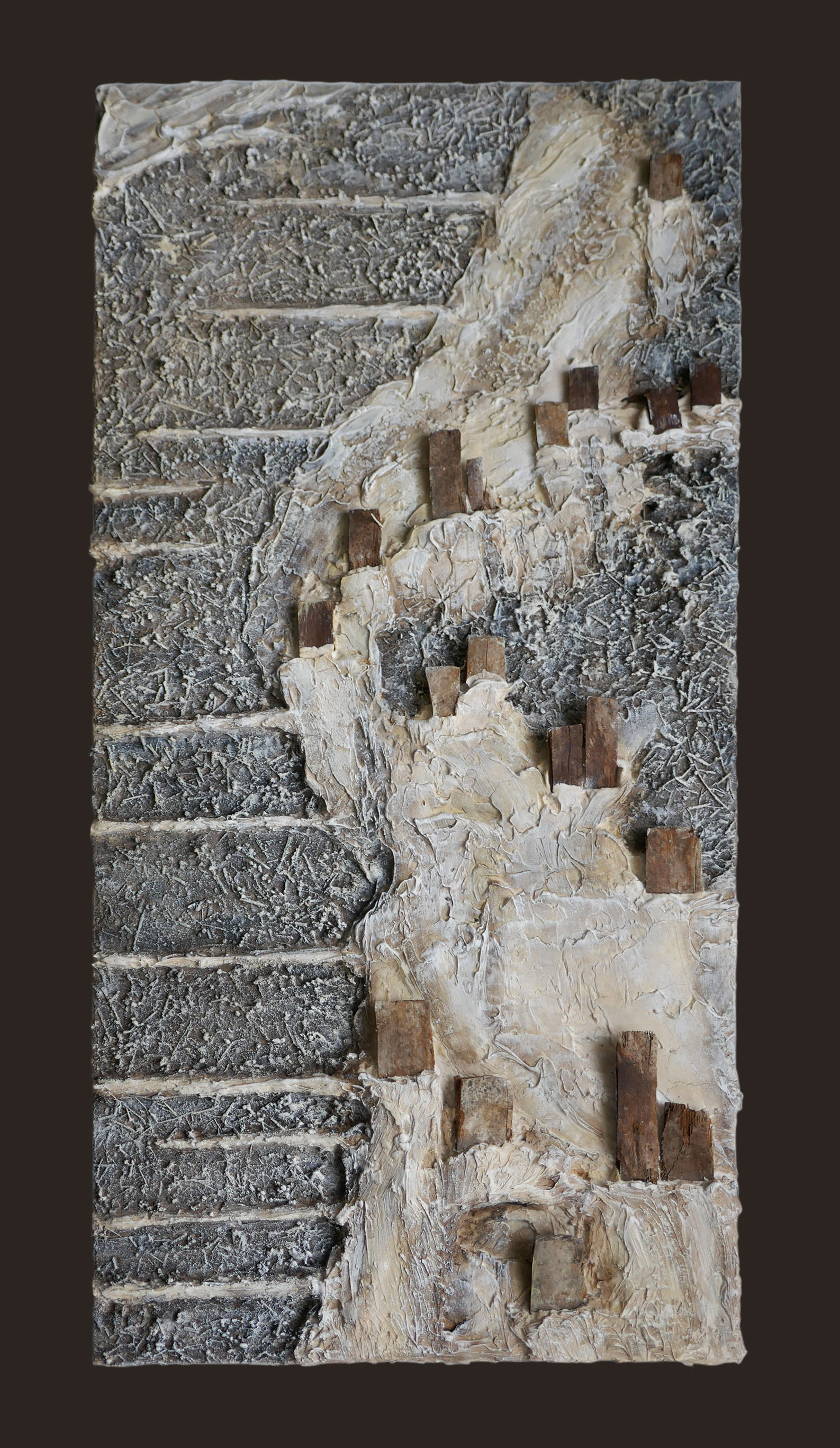 œuvre d'art, Acrylique sur toile, art abstrait, mix média