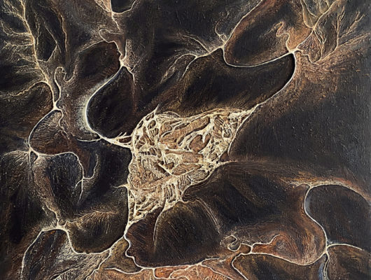 Empreinte Empyrée, œuvre sur toile