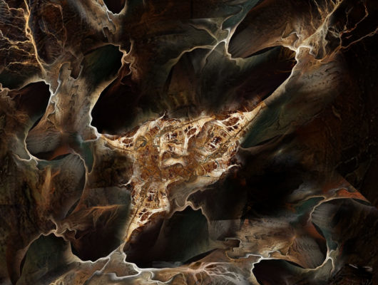 Empreinte Empyrée, montage Photoshop